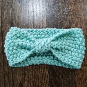 Sea Foam Green Knitted Headband